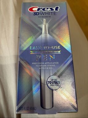 Crest 3D White Whitening Pen - Silver and Holographic Blue